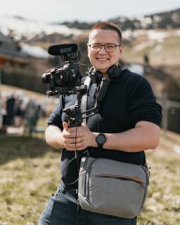 Portrait of Andrei Mishchenko, REPLAY Studio wedding videographer